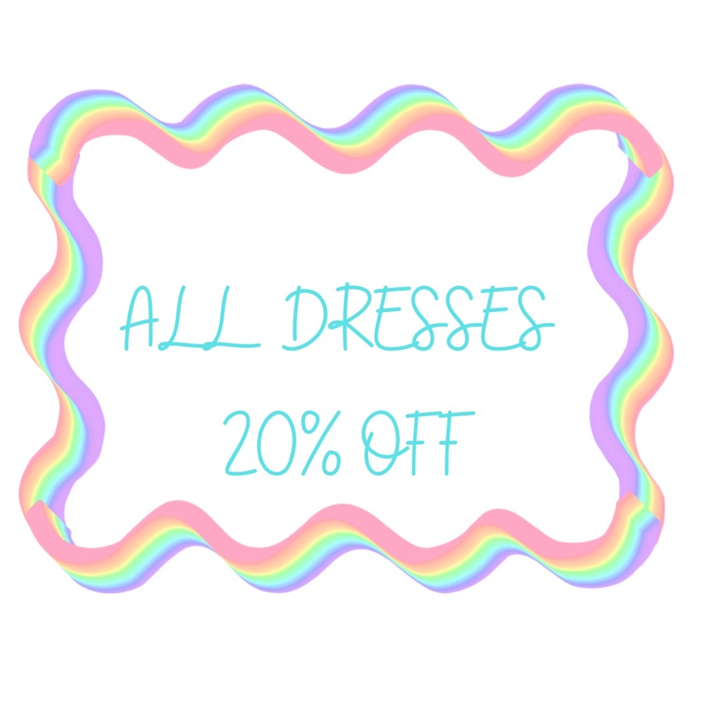 All Dresses 20% off bundle to save even more!